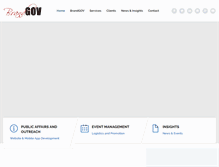 Tablet Screenshot of brandgov.com